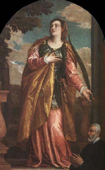  St. Lucy and a Donor